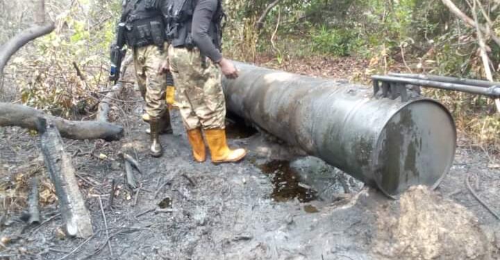 Again, Navy Discovers, Deactivates illegal Refining Sites in Rivers