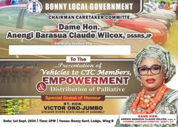 Bonny CTC Chairman To Hold Another Phase of Empowerment