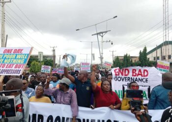 Nigerians Defy Government, Stage Protest