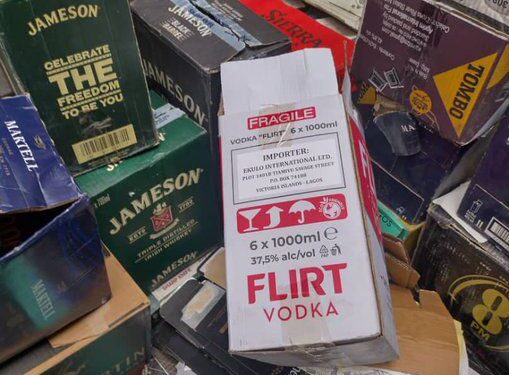 NAFDAC Uncovers illegal Alcohol Production Factory in Lagos Island, Seizes N200 Million Worth of Goods