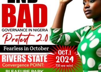 Organizers of Oct 1 Protest Announce Convergence Points in Rivers, Lagos, Others