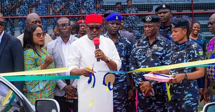 Gov Fubara Donates 100 Operational Vehicles to Rivers Police Command