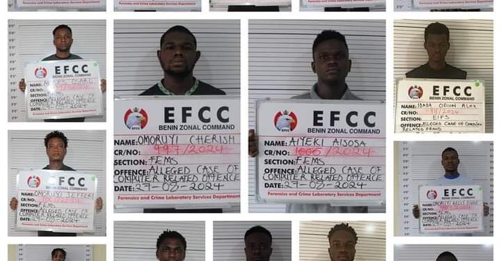 Court Jails 17 Internet Fraudsters in Benin City