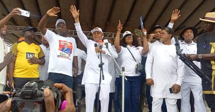 LG Elections: APP Holds Mega Rally in Rivers South East