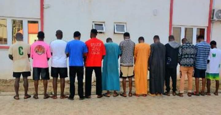 EFCC Arrests 13 Suspected Internet Fraudsters in Sokoto