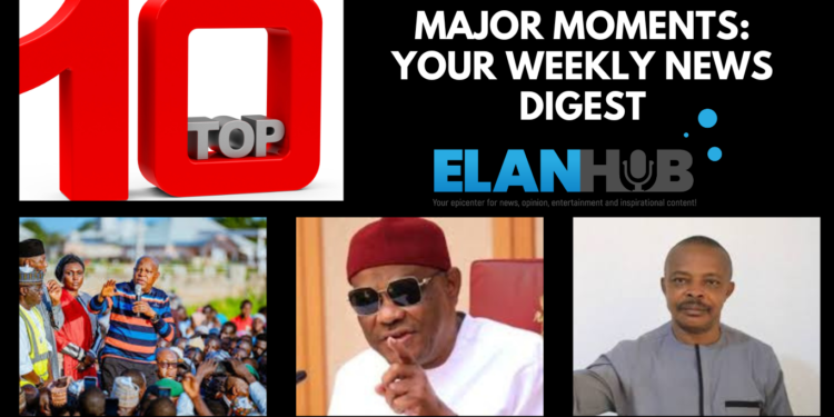 Top 10 Major Moments: Your Weekly News Digest