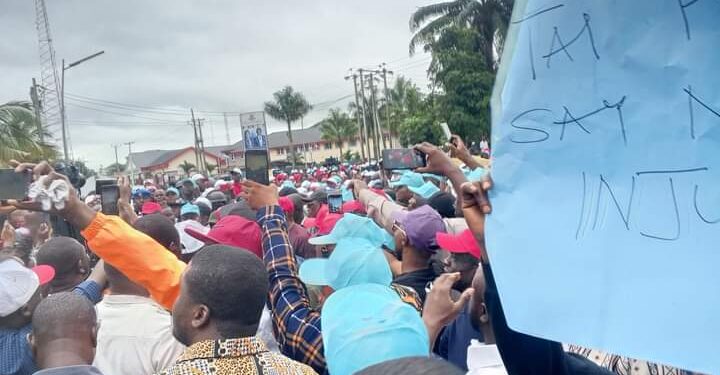 Rivers: Residents Protest Against LG Elections