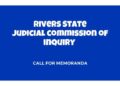 GOVERNMENT OF RIVERS STATE OF NIGERIA