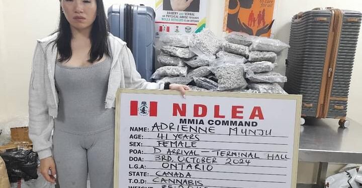 Canadian Lady Bags 11 years Imprisonment For Importing illicit Drug into Nigeria