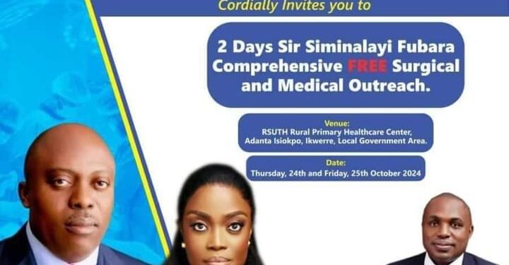 RSUTH, Takes Free Surgical Medical Outreach to Isiokpo
