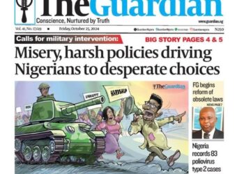 RE: “MISERY, HARSH POLICIES DRIVING NIGERIANS TO DESPERATE CHOICES” – OPEN LETTER TO THE GUARDIAN