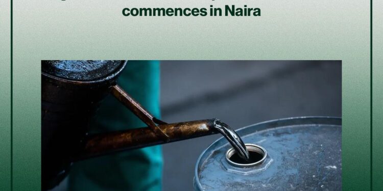 Nigeria Begins Sales of Crude Oil In Naira