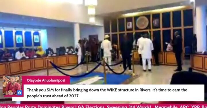 Breaking: Gov Fubara Swears In Newly Elected Council Chairmen