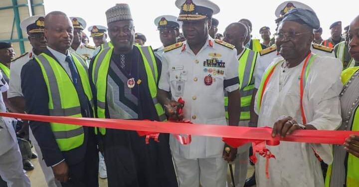 Ministry of Defence Presents Three Helicopters To Navy