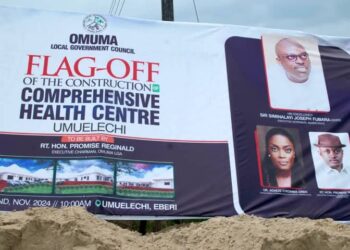 Rivers Health Commissioner Flags Off Construction of Health Centre in Omuma