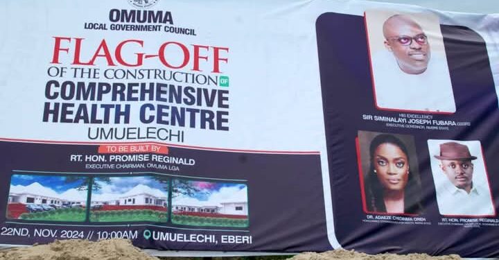 Rivers Health Commissioner Flags Off Construction of Health Centre in Omuma