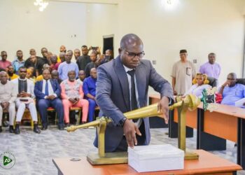 Chairman of Ahoada West Presents N4B Budget To Legislative Council