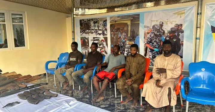 GUNRUNNING: POLICE APPREHENDS TRANS-BORDER ARMS DEALER, RECOVERS 17 RIFLES, REVOLVER, AMMUNITION