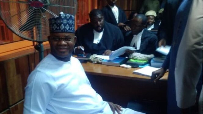 Yahaya Bello Pleads Not Guilty to Alleged N110B Fraud by EFCC