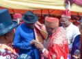 Goodluck Jonathan Conferred With Chieftaincy Title in Etche
