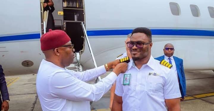 Gov. Fubara Decorates Dr. Pepple as Captain After London Training