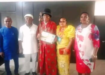 RSG Recognizes Eze Anthony Owabie as Nye-Nwe Eli Rumuepirikom