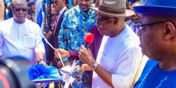 Fubara Assures Rivers People of Victory Amid Challenges, Inaugurates Staff Quarters