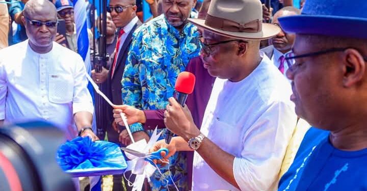 Fubara Assures Rivers People of Victory Amid Challenges, Inaugurates Staff Quarters