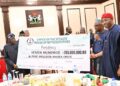 Reps Present N705m Cheque to Tinubu for Vulnerable Nigerians