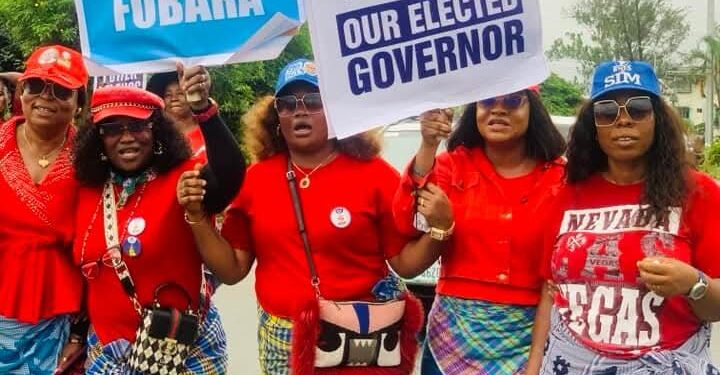 RIVERS WOMEN REMAIN RESOLUTE IN DEMANDING AN END TO EMERGENCY RULE IN RIVERS STATE
