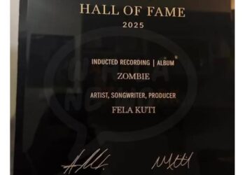 Fela Kuti Inducted into 2025 Grammy Hall of Fame for Iconic Album “Zombie”