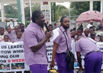 VDM Stages Protest at Wike’s Residence Over Prolonged FCT Teachers’ Strike