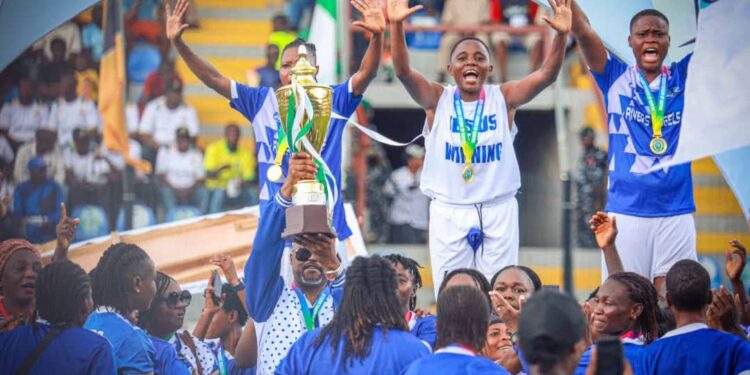 Rivers Angels Clinch 10th Federation Cup Title, Get ₦50m Reward from State Administrator