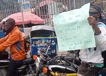 Logistics Riders Protest Alleged VIO Extortion in Port Harcourt