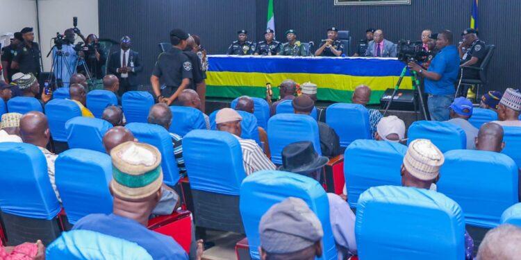 IGP Meets with Retired Officers at Force Headquarters