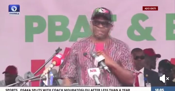 2027: Fayose Endorses Tinubu, Oyebanji for Second Term at Ekiti Rally