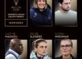 Super Falcons Coach Justine Madugu Nominated for Ballon d’Or Women’s Johan Cruyff Trophy