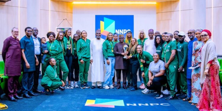 NNPC Ltd. Honours D’Tigress for Historic FIBA AfroBasket Victory