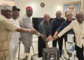 Peter Obi in Port Harcourt for Philanthropist Mac Oruche’s 72nd Birthday, Endorses ₦100m Nursing School Donation