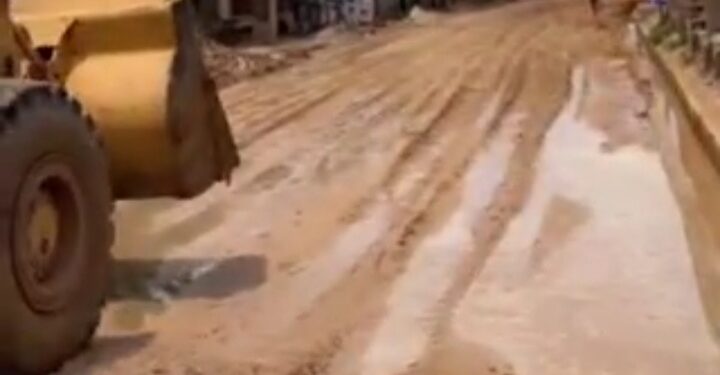Sabinus Sponsors Road Construction in Port Harcourt Community