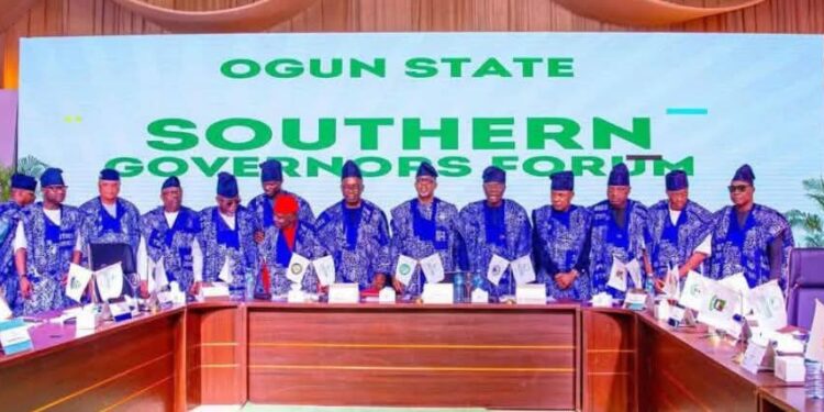 Southern Governors, Traditional Rulers Adopt Seven-Point Security Plan, Call for State Police