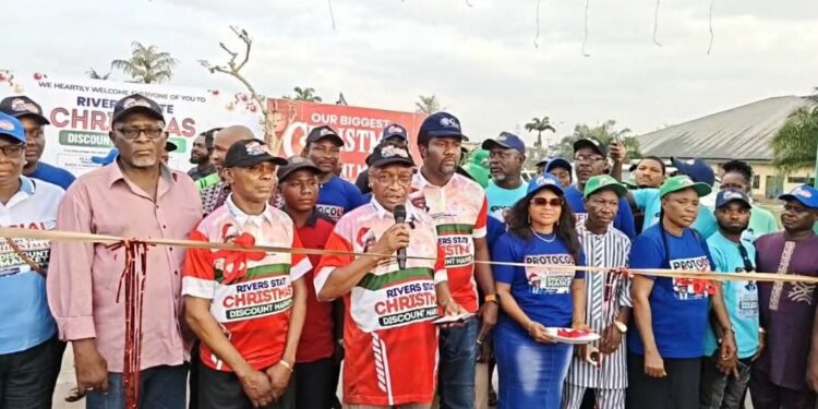 Gov Fubara Opens 2025 Christmas Discount Market