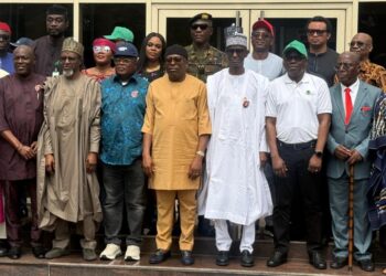 Governor Fubara Receives National Security Adviser, Minister for Works in Port Harcourt