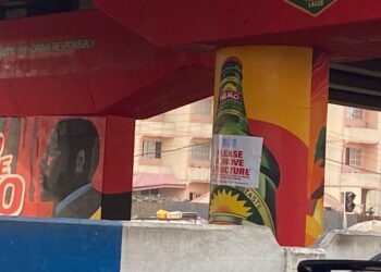 RISAA Plasters “Remove Structure” Notice on Controversial Flyover Beer Ad
