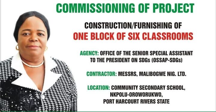 Rivers Lawmaker Set to Commissions Six Newly Constructed Classrooms at Nkpolu-Oroworukwo School