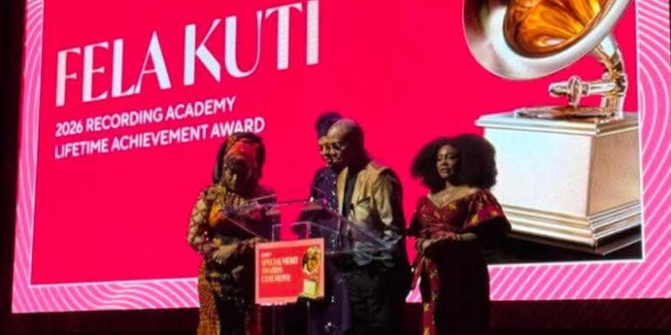 Fela Kuti Becomes First African to Receive Grammy Lifetime Achievement Award