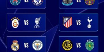 Heavyweights Clash as Champions League Round of 16 Draw Is Unveiled