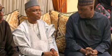 APC National Chairman Yilwatda Visits El-Rufai, Offers Condolences Over Mother’s Death