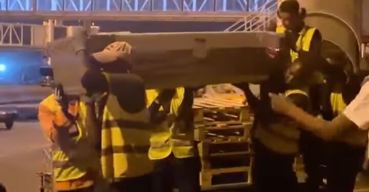 Wike, Others Receive Barry Mpigi’s Corpse at Nnamdi Azikiwe Airport