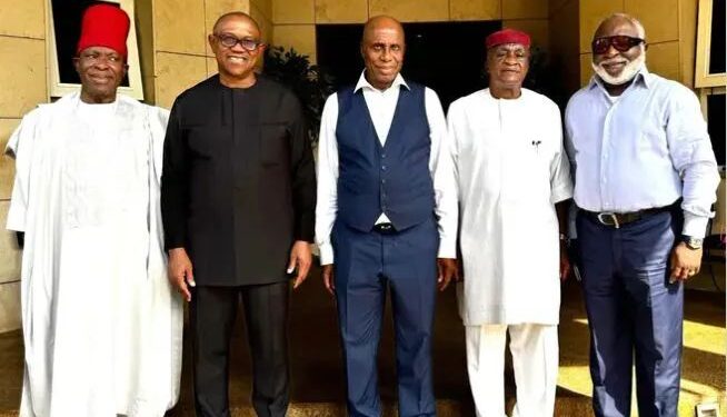 Amaechi Hosts Obi, Umeh, Others in Abuja Over Opposition Unity